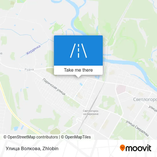 Улица Волкова map