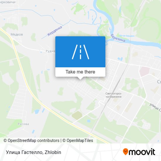 Улица Гастелло map