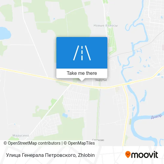 Улица Генерала Петровского map