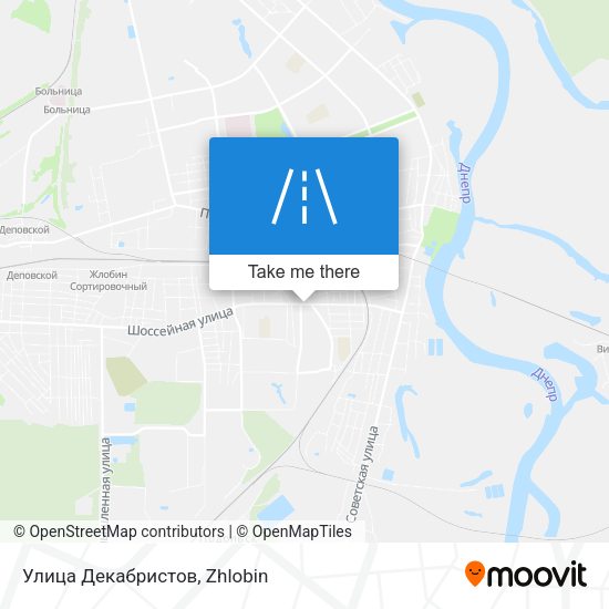 Улица Декабристов map