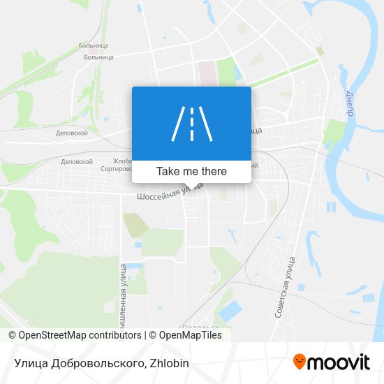 Улица Добровольского map