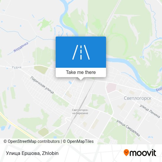 Улица Ершова map