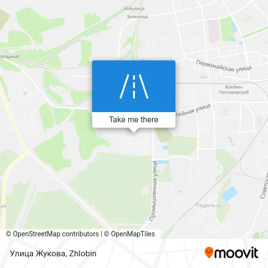 Улица Жукова map