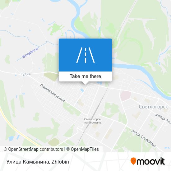 Улица Камынина map