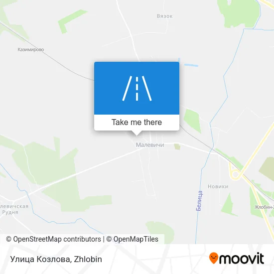 Улица Козлова map