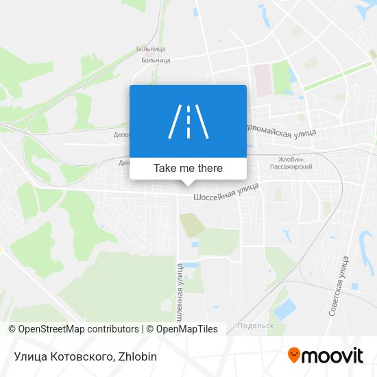 Улица Котовского map