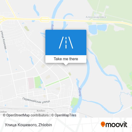 Улица Кошевого map