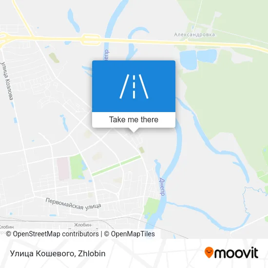 Улица Кошевого map