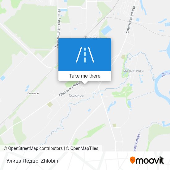 Улица Ледцо map