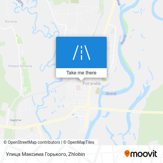Улица Максима Горького map