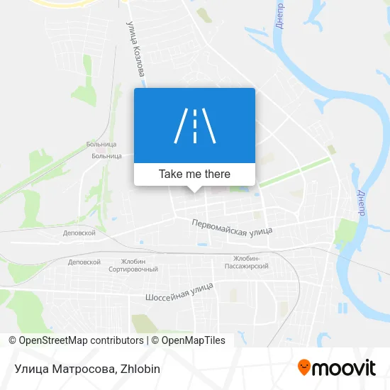 Улица Матросова map