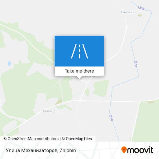 Улица Механизаторов map