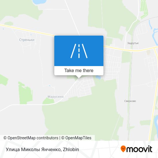 Улица Миколы Янченко map