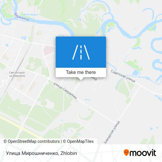 Улица Мирошниченко map