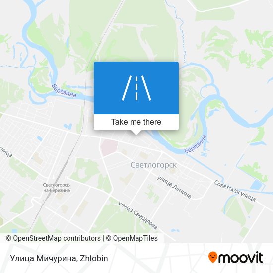 Улица Мичурина map