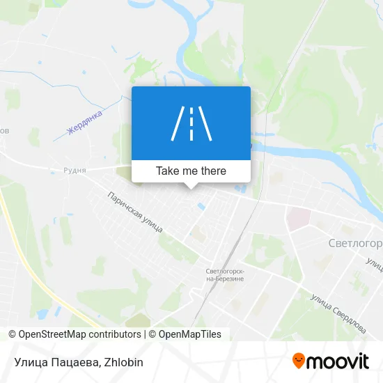 Улица Пацаева map