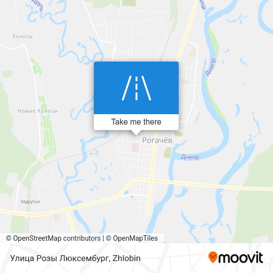 Улица Розы Люксембург map