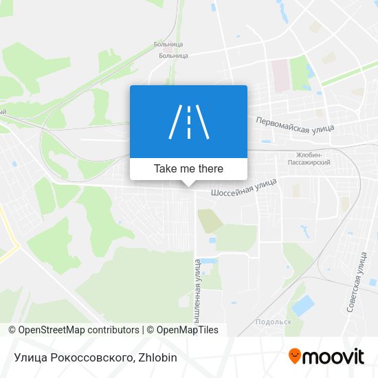 Улица Рокоссовского map