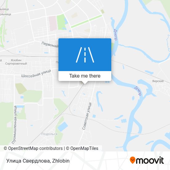 Улица Свердлова map
