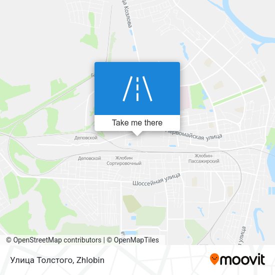 Улица Толстого map
