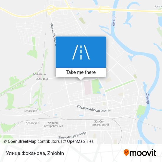 Улица Фоканова map