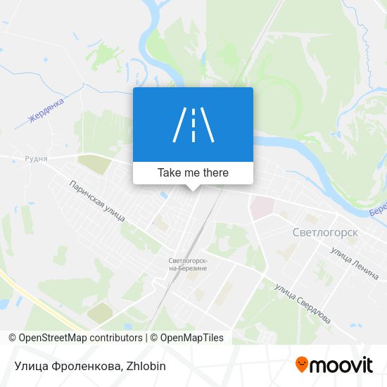 Улица Фроленкова map