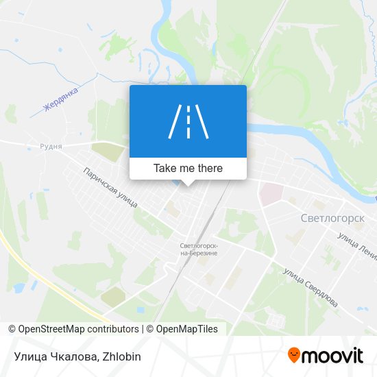 Улица Чкалова map