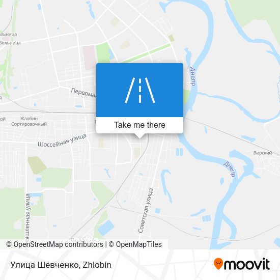 Улица Шевченко map