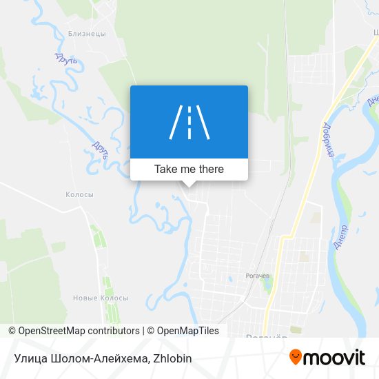 Улица Шолом-Алейхема map