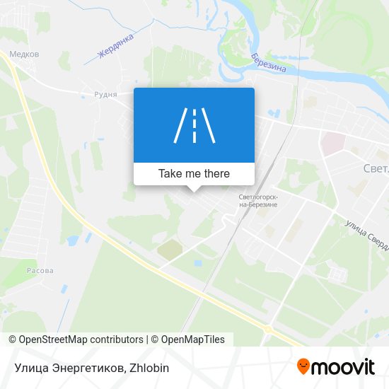 Улица Энергетиков map