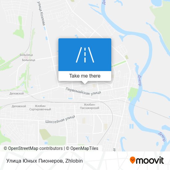 Улица Юных Пионеров map