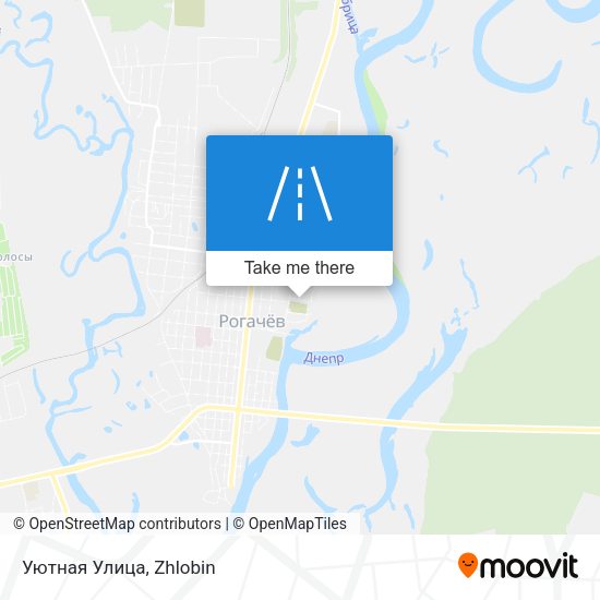Уютная Улица map