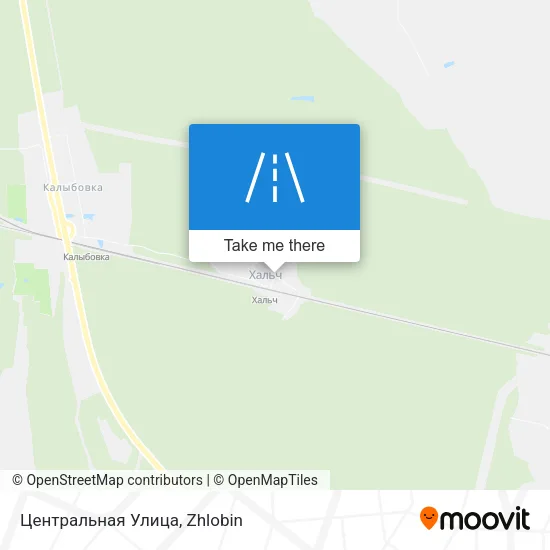Центральная Улица map