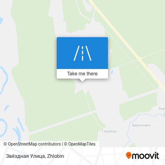 Звёздная Улица map