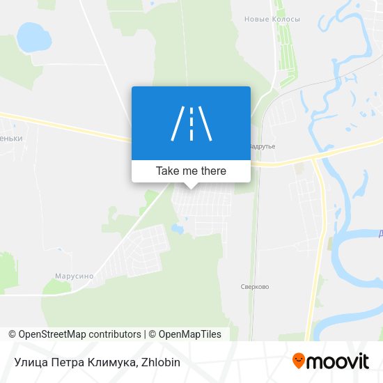 Улица Петра Климука map