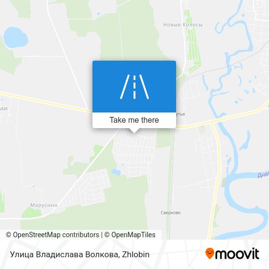 Улица Владислава Волкова map