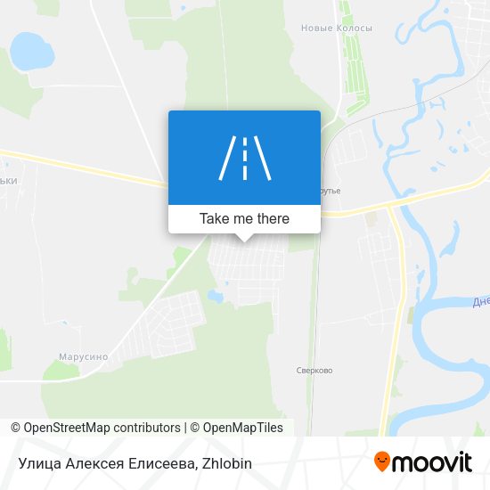 Улица Алексея Елисеева map