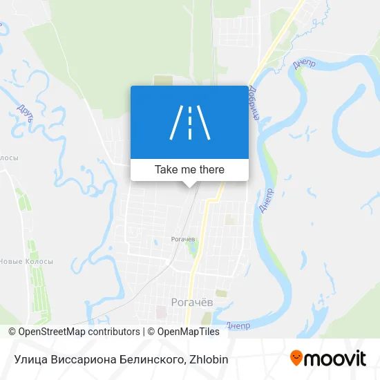 Улица Виссариона Белинского map