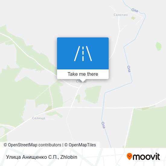 Улица Анищенко С.П. map