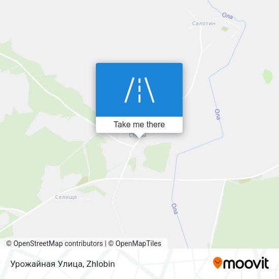 Урожайная Улица map