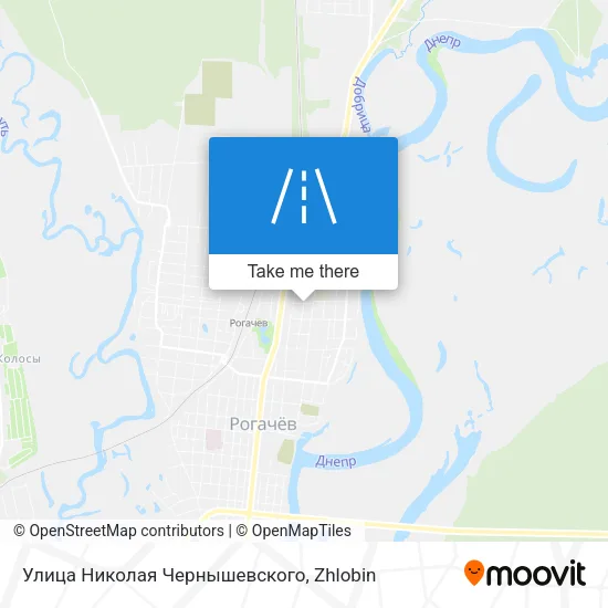 Улица Николая Чернышевского map