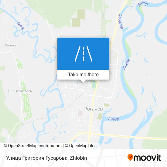 Улица Григория Гусарова map