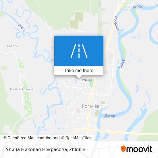 Улица Николая Некрасова map