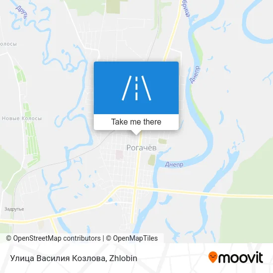 Улица Василия Козлова map