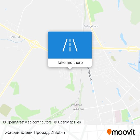 Жасминовый Проезд map