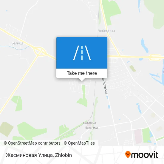 Жасминовая Улица map
