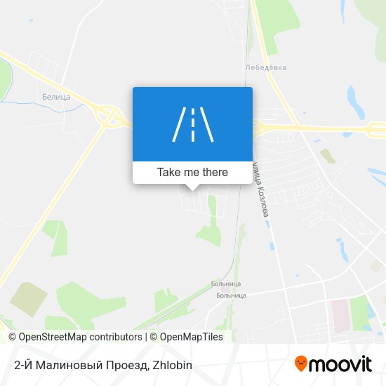 2-Й Малиновый Проезд map