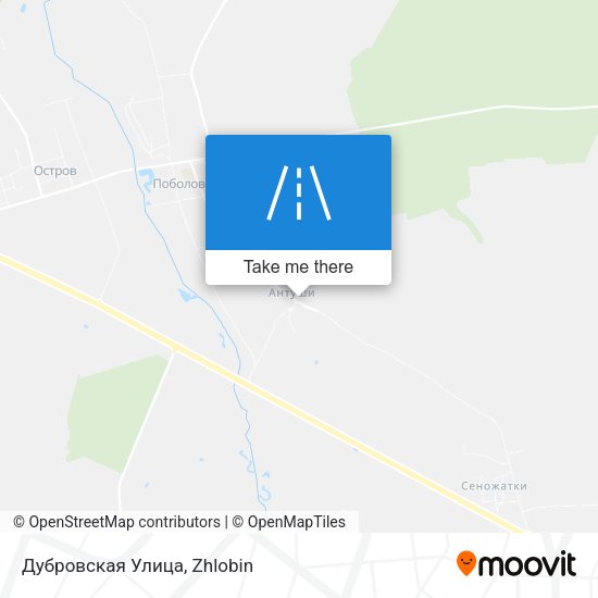 Дубровская Улица map
