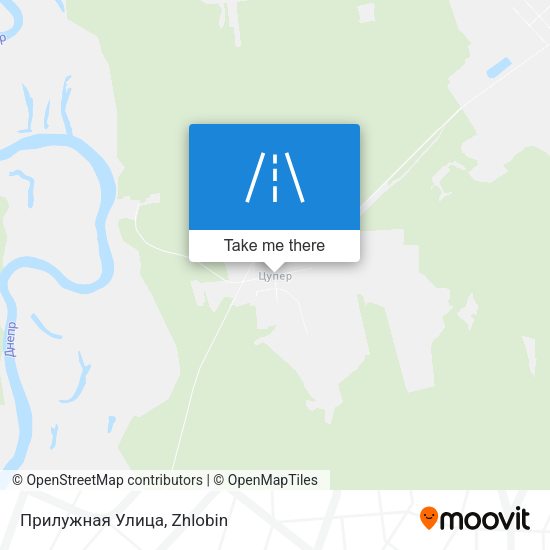 Прилужная Улица map