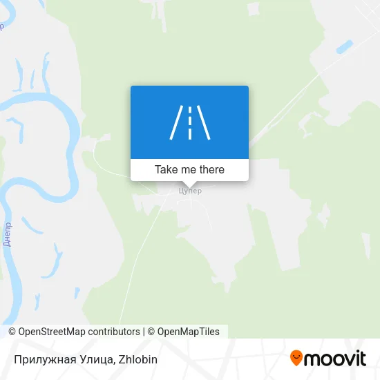 Прилужная Улица map